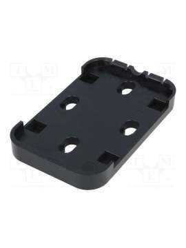 snap in holder, black-elatec