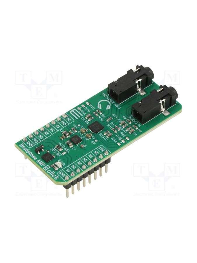 headphone amp 3 click-mikroe