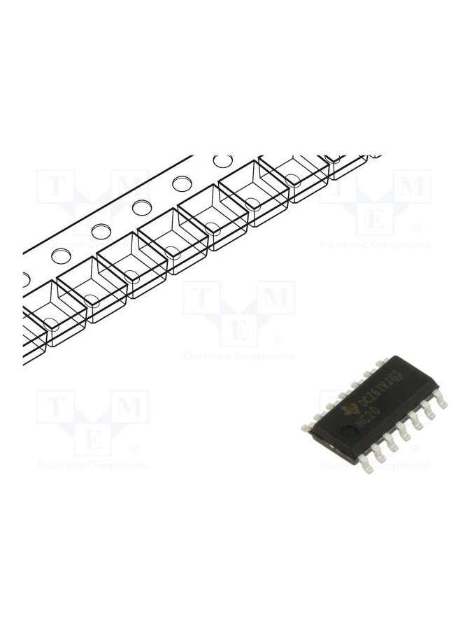 sn74hc20dr-texas instruments