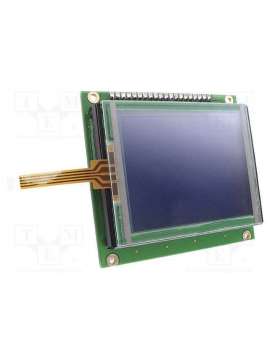 glcd 128x64 with touchpanel-mikroe