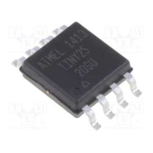 ATTINY25-20SU MICROCHIP TECHNOLOGY