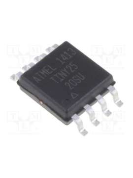 attiny25-20su-microchip technology