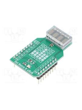 dot matrix r click-mikroe