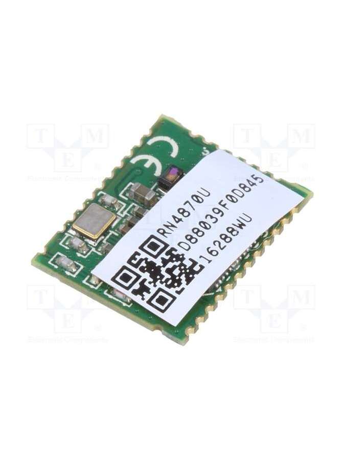 rn4870u-v/rm118-microchip technology