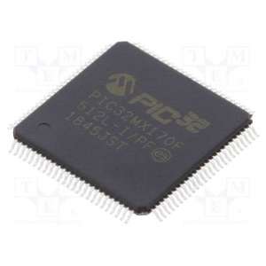 PIC32MX170F512L-I/PF MICROCHIP TECHNOLOGY