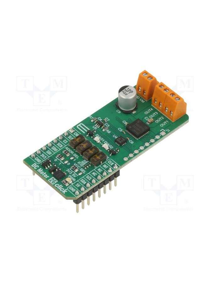 dc motor 26 click-mikroe