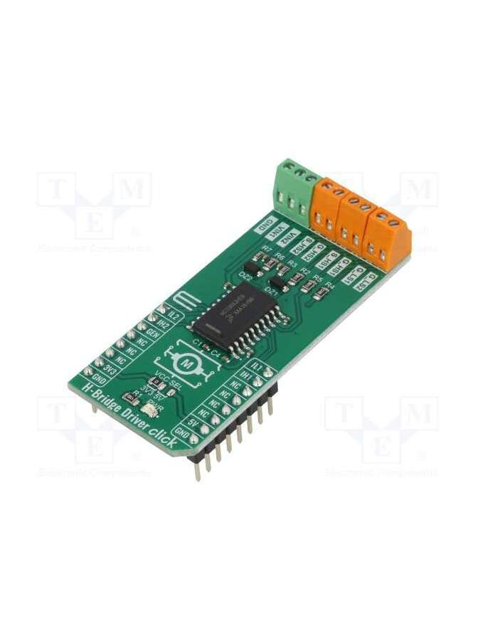 h-bridge driver click-mikroe