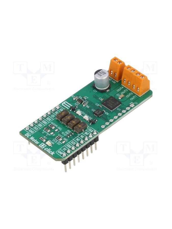 dc motor 12 click-mikroe
