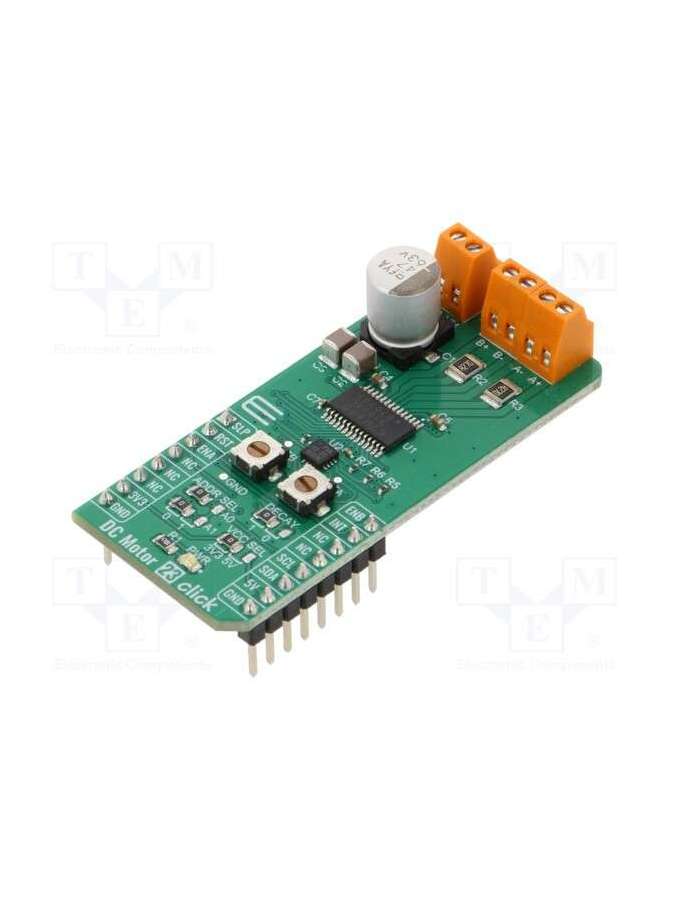 dc motor 23 click-mikroe