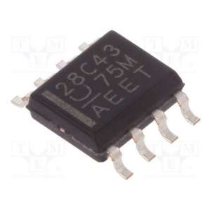 UCC28C43D TEXAS INSTRUMENTS