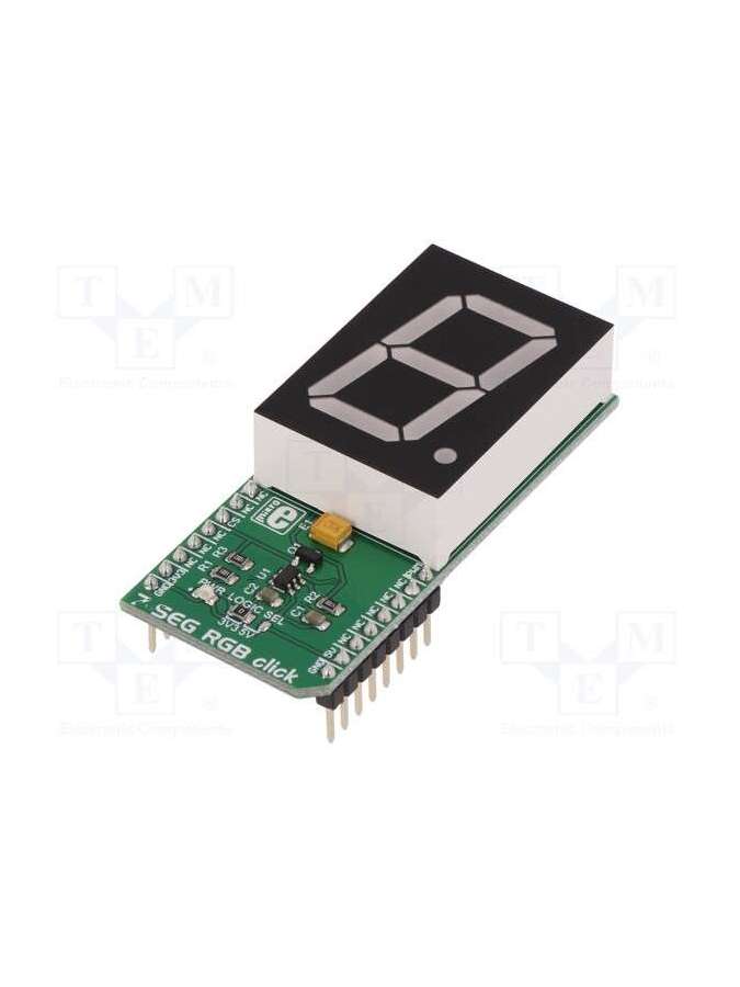 7-seg rgb click-mikroe