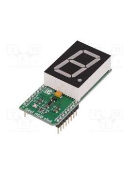 7-seg rgb click-mikroe