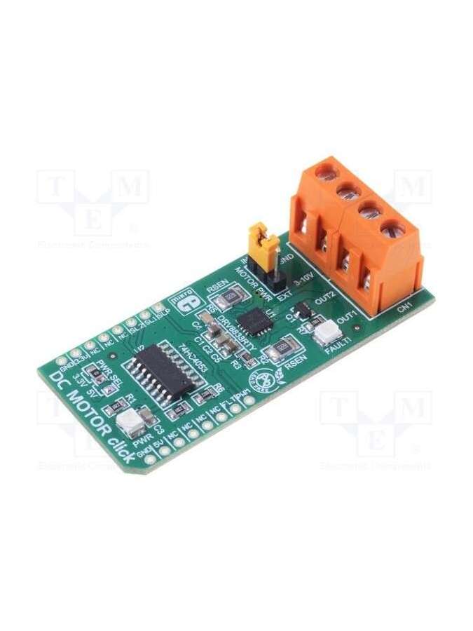 dc motor click-mikroe