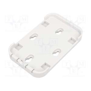 SNAP IN HOLDER, WHITE ELATEC