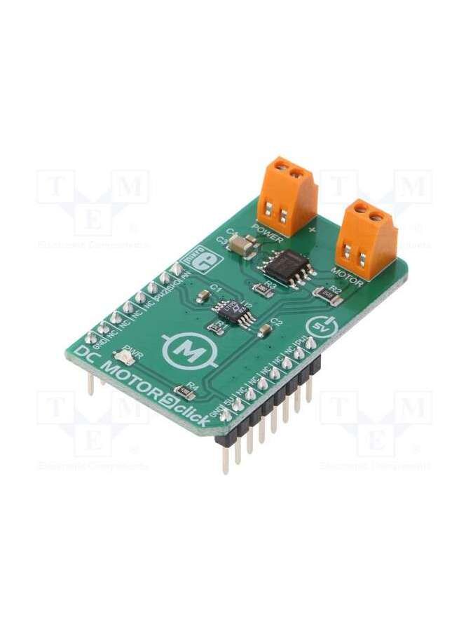 dc motor 9 click-mikroe