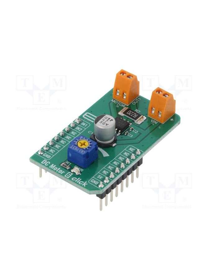 dc motor 6 click-mikroe