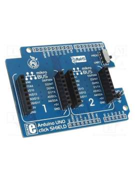 arduino uno click shield-mikroe