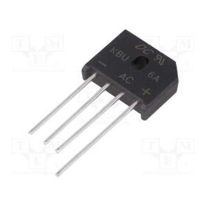 KBU6A DC COMPONENTS