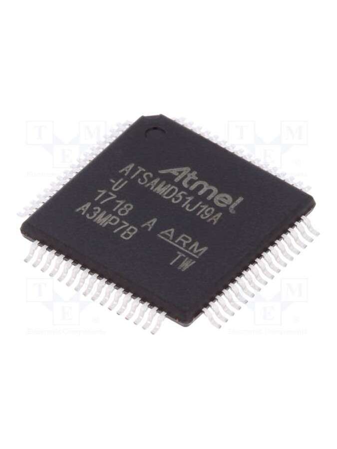 atsamd51j19a-au-microchip technology