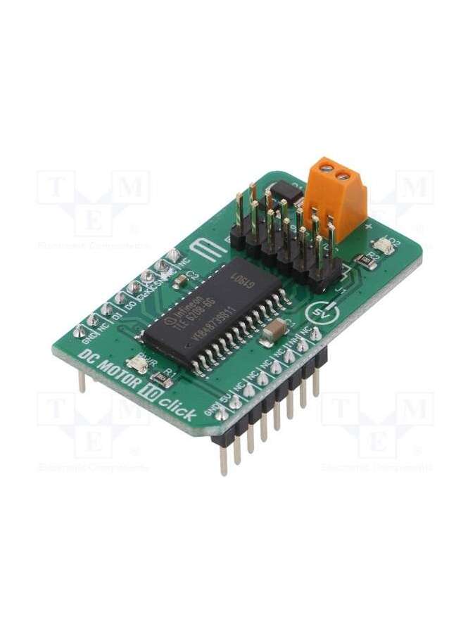 dc motor 10 click-mikroe