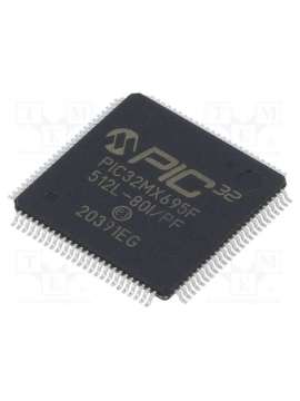 pic32mx695f512l-80i/pf-microchip technology