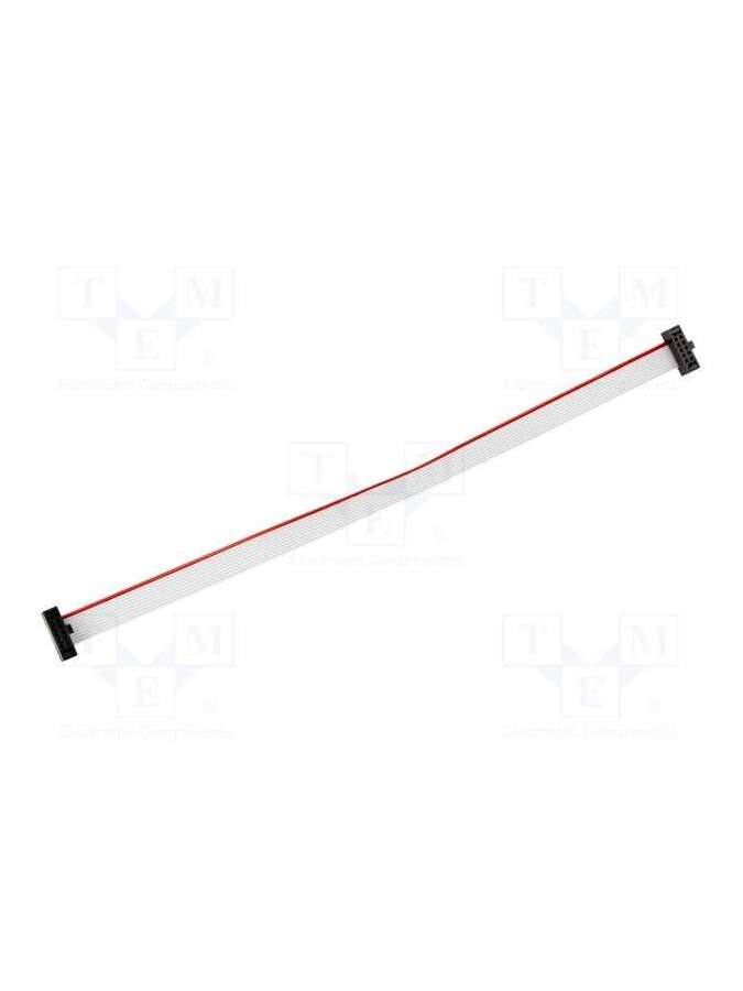flat cable with idc10 1,27mm pitch conne-mikroe