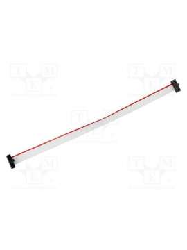 flat cable with idc10 1,27mm pitch conne-mikroe