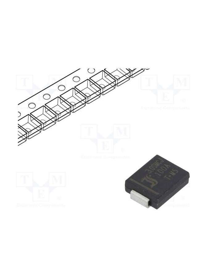 3.0smcj100a-diotec semiconductor