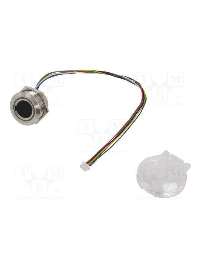 fingerprint sensor with led ring-mikroe