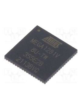 atmega1281v-8mu-microchip technology