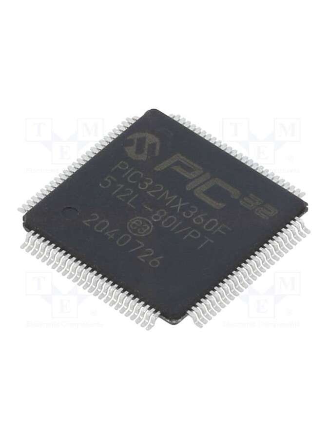 pic32mx360f512l-80i/pt-microchip technology
