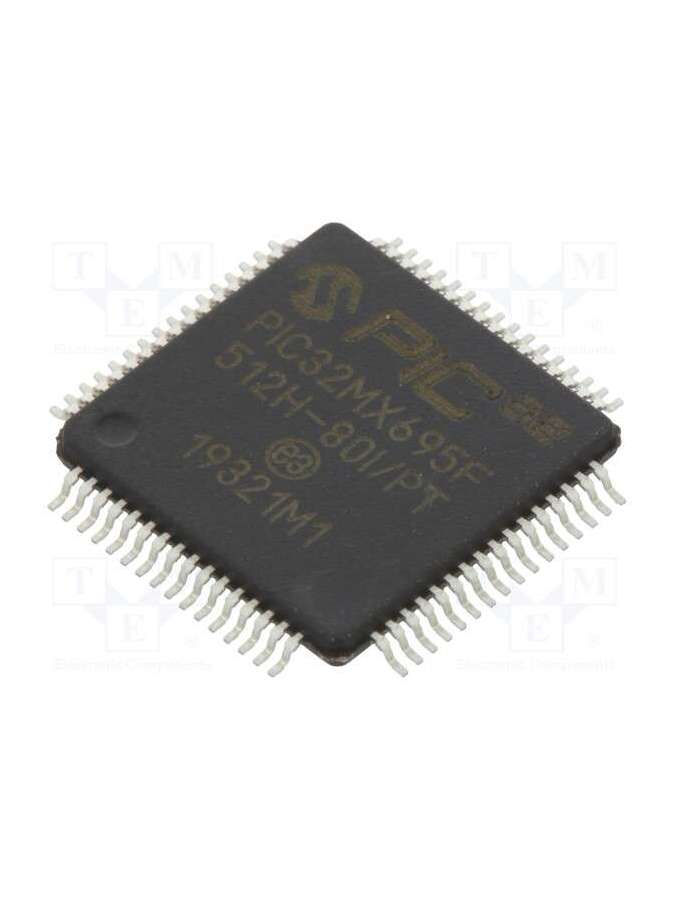 pic32mx695f512h-80i/pt-microchip technology