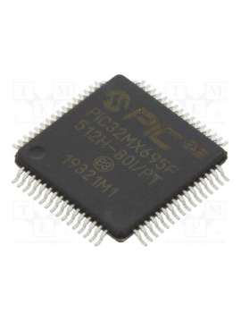 pic32mx695f512h-80i/pt-microchip technology