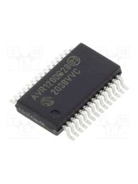 avr128db28-i/ss-microchip technology