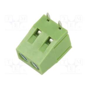 XY128RA-2P 5.0MM GREEN XINYA