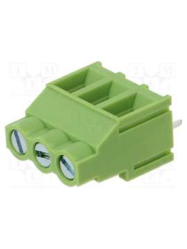 xy635-3p 6.35mm green-xinya