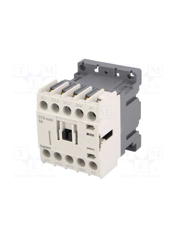 ctx3 mini 3p 9a 1nc 230vac-legrand