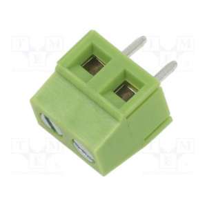 XY127V-2P 5.0MM GREEN XINYA