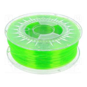 PETG-1.75-BRIGHT GREEN TRANSPARENT DEVIL DESIGN