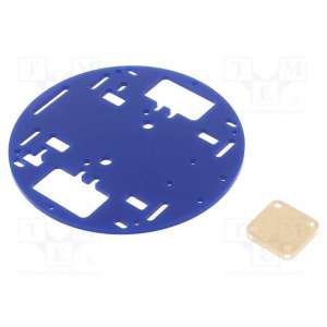 ROBOT CHASSIS RRC01A SOLID BLUE POLOLU