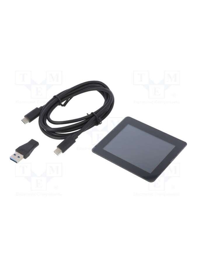 mikromedia 3 for stm32f4 cap fpi w bezel-mikroe