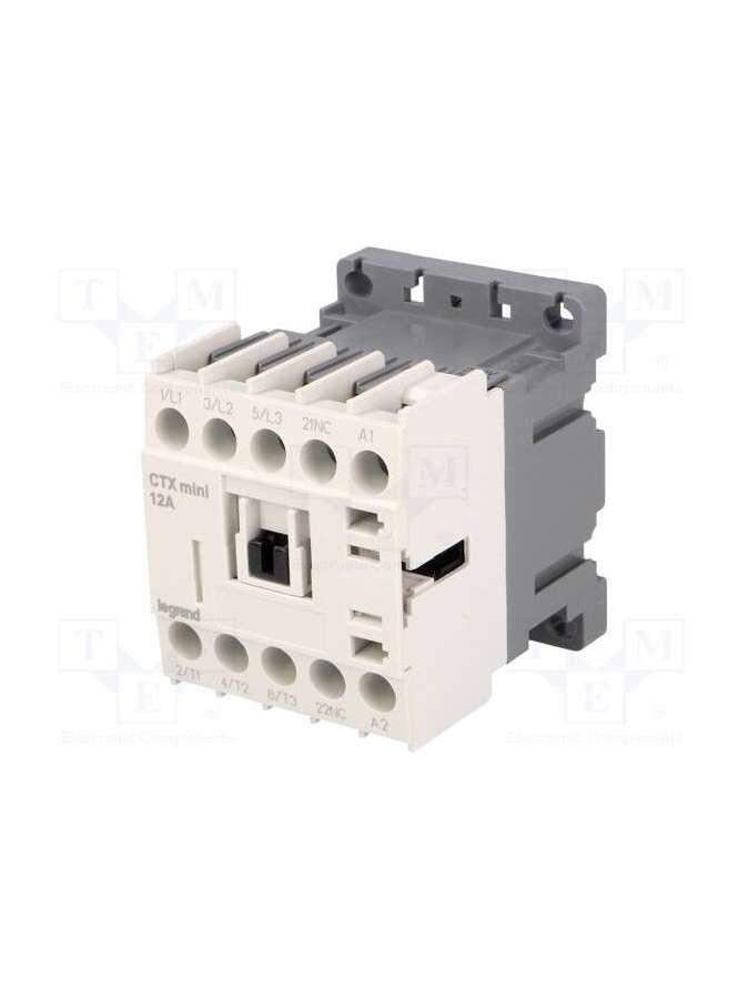 ctx3 mini 3p 12a 1nc 230vac-legrand