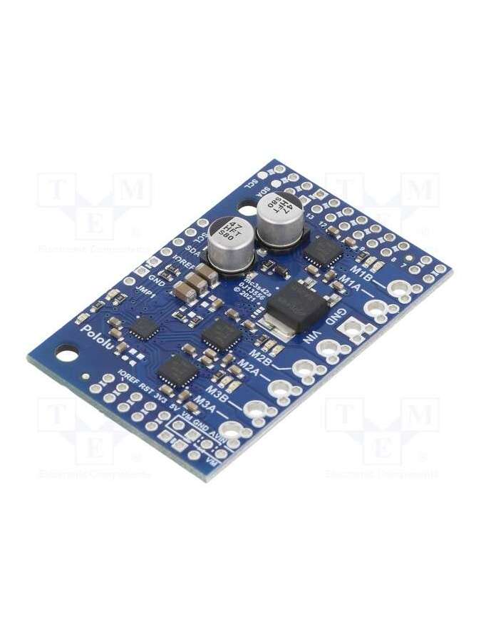 motoron m3s256 triple motor controller s-pololu