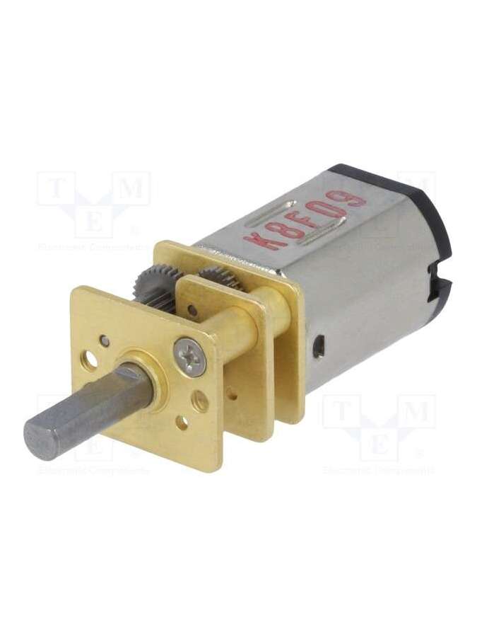 15:1 micro metal gearmotor hpcb 6v ext.-pololu