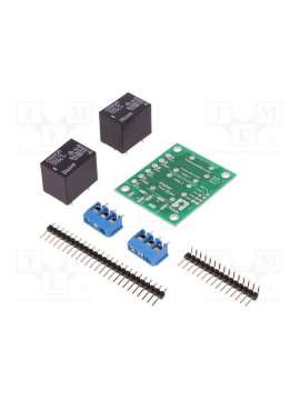 2-ch spdt relay carrier with 12vdc relay-pololu