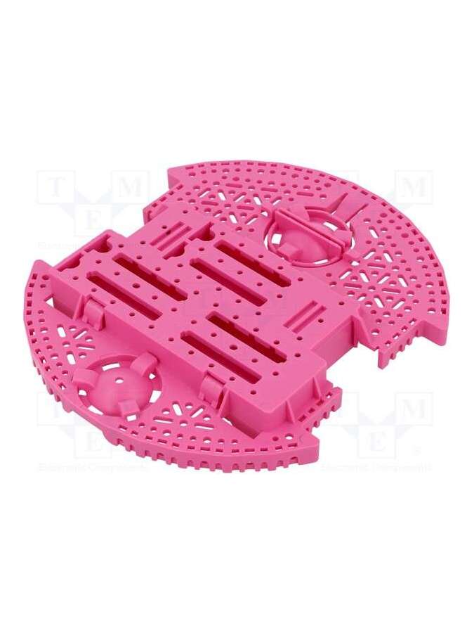 romi chassis kit - pink-pololu