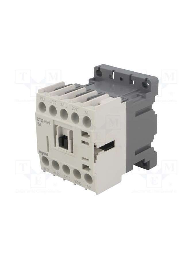 ctx3 mini 3p 6a 1nc 230vac-legrand