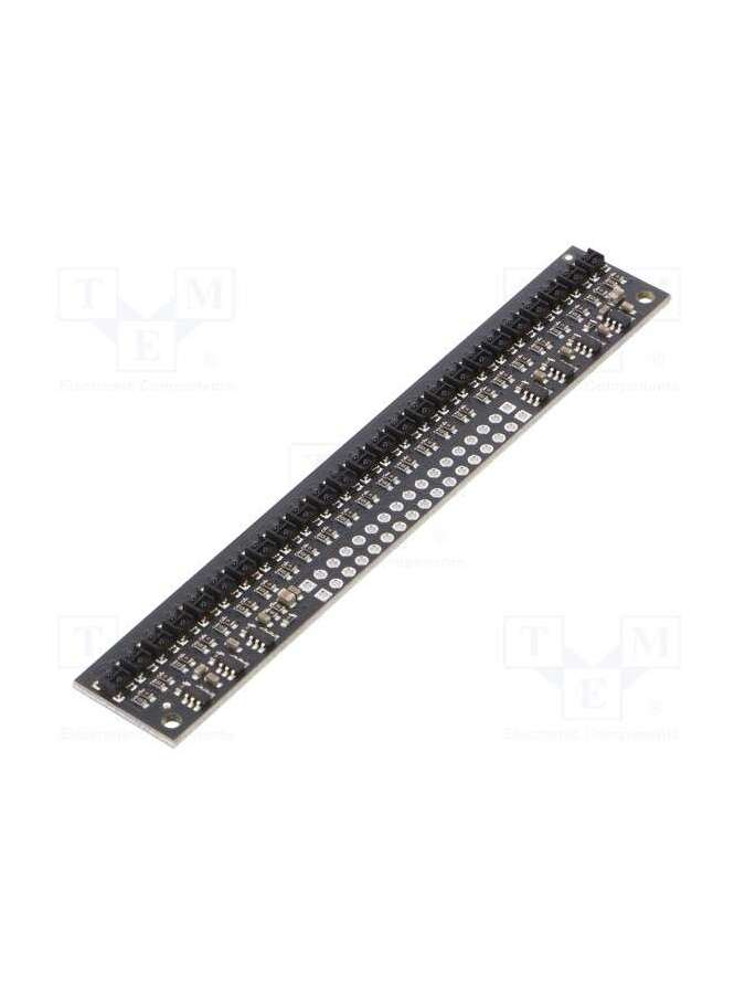 qtrx-hd-25a reflectance sensor array: 25-pololu