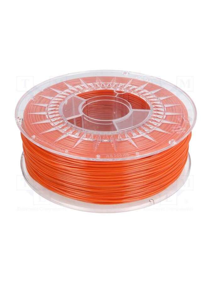 petg-1.75-dark orange-devil design