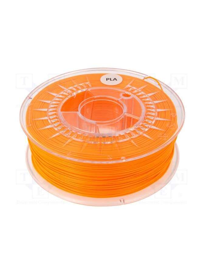 pla-1.75-bright orange-devil design